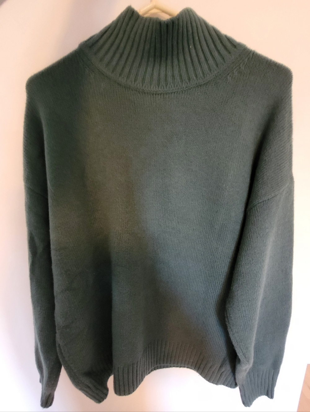GAP Forest Green Ribbed Turtleneck Sweater